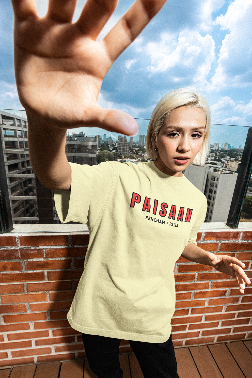 Paisaan Oversized T-Shirt | Pixalflux