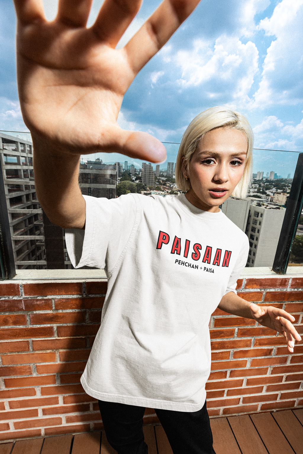 Paisaan Oversized T-Shirt | Pixalflux