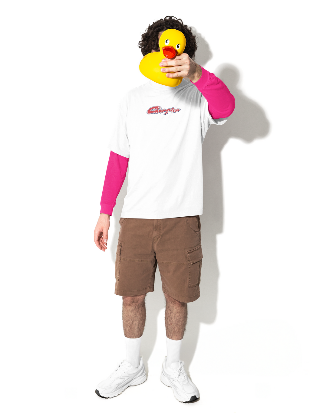 Retro Script Oversized T-Shirt | Pixalflux