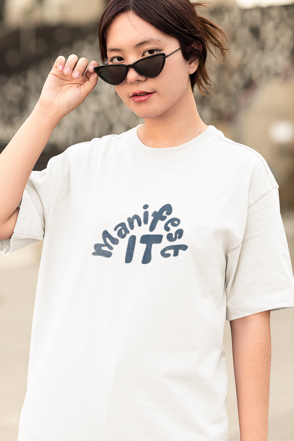 To Shine Not Be Illuminated Oversized T-Shirt for Women