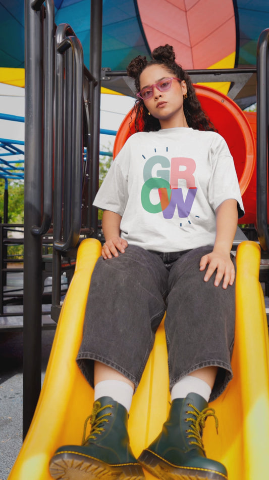 GROW Oversized T-Shirt for Women