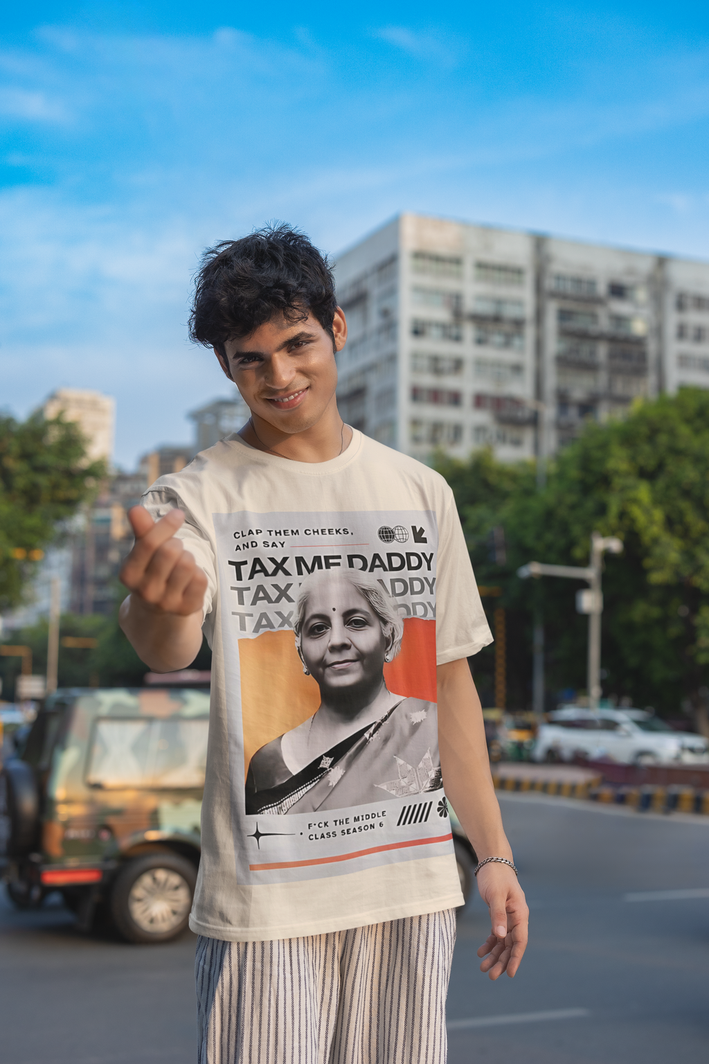 TAX ME DADDY Oversized T-Shirt | Unisex | Pixalflux
