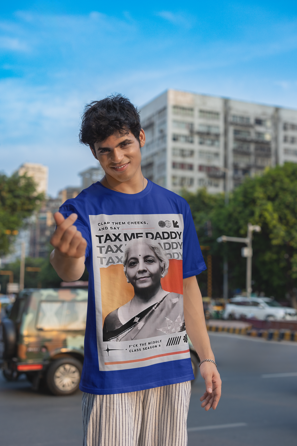 TAX ME DADDY Oversized T-Shirt | Unisex | Pixalflux