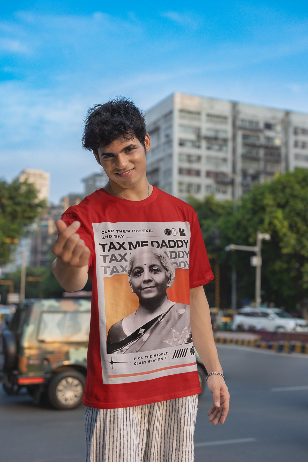 TAX ME DADDY Oversized T-Shirt | Unisex | Pixalflux