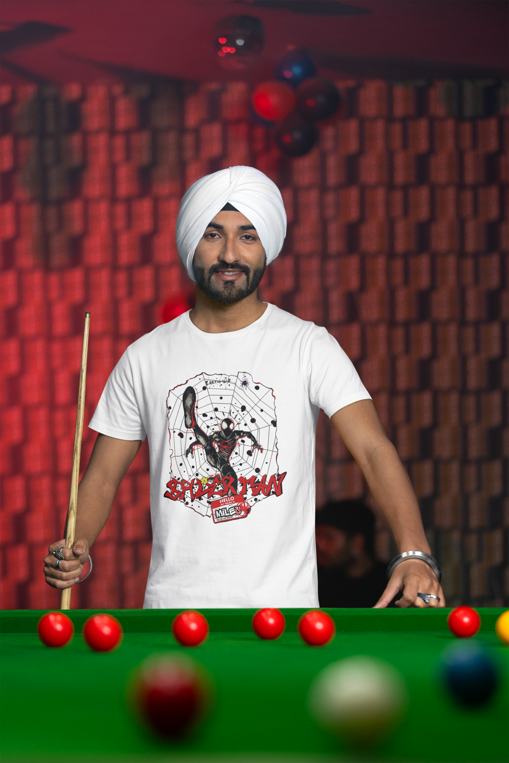 Spiderman Comic Style Regular Fit T-Shirt for Men