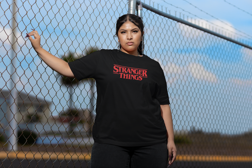 Stranger Things Oversized T-Shirt for Women