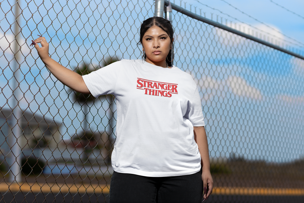Stranger Things Oversized T-Shirt for Women