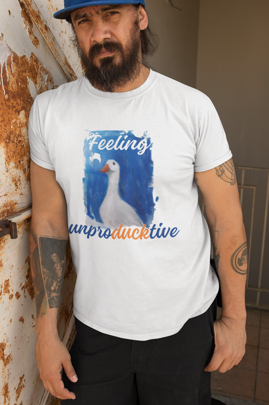 Feeling Unproductive Graphic Regular T-Shirt for Men