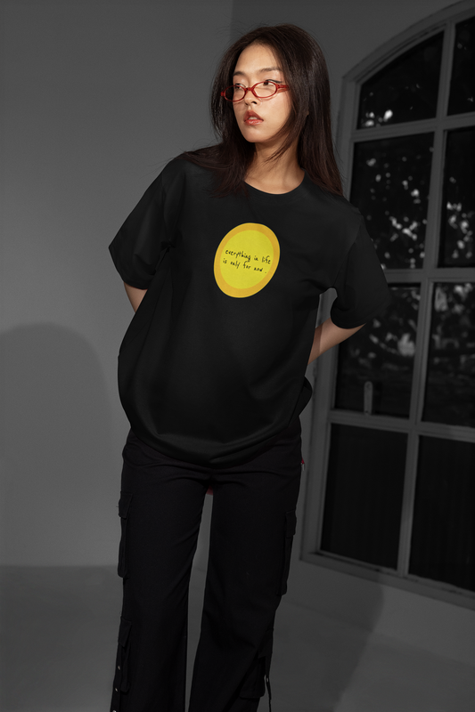 Only for Now Oversized T-Shirt  | Pixalflux