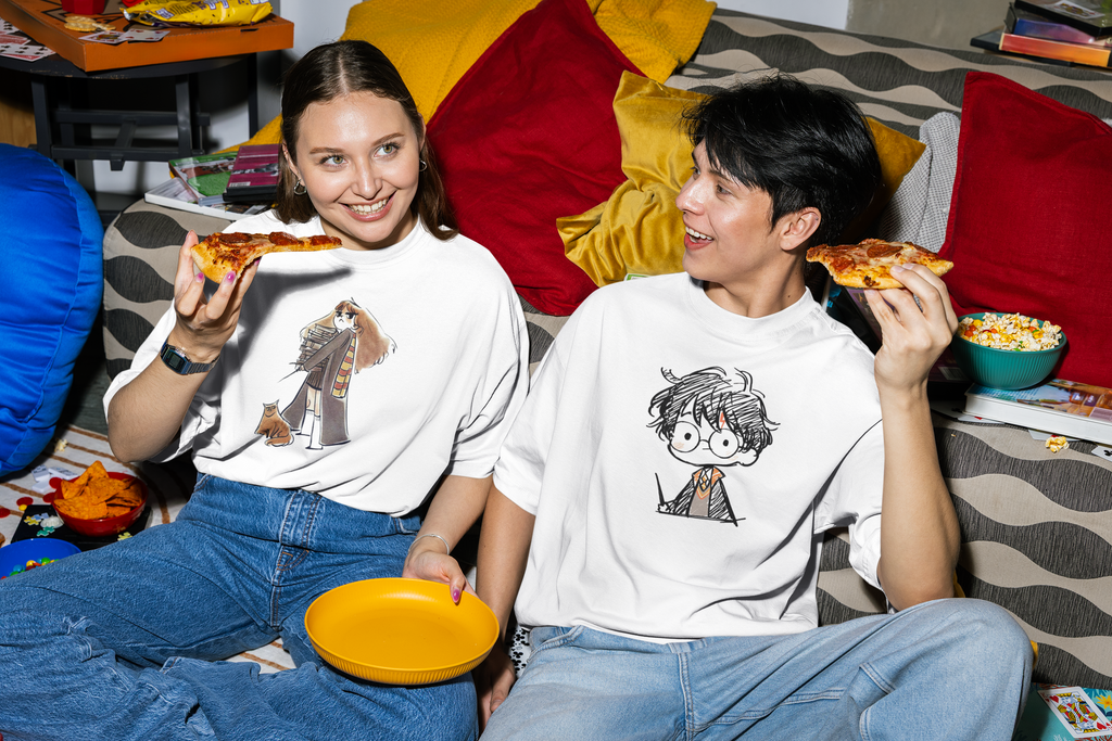 Harry Potter–Inspired Oversized T-Shirt for Men